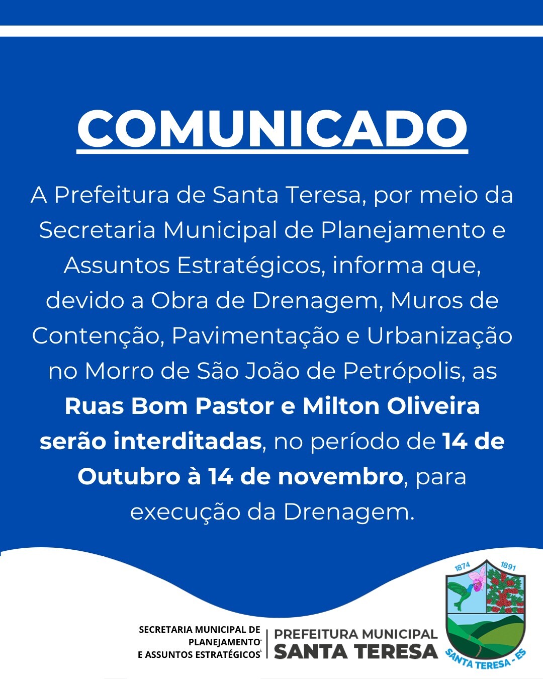 COMUNICADO