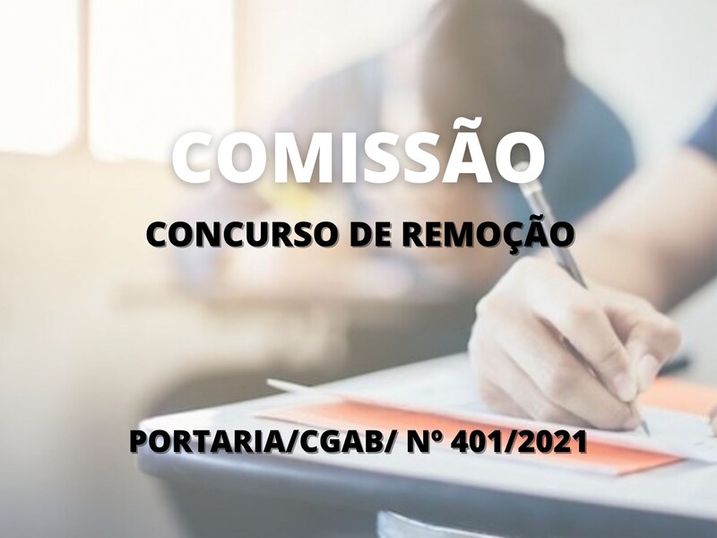 Comissão para concurso de remoção de professores e pedagogos