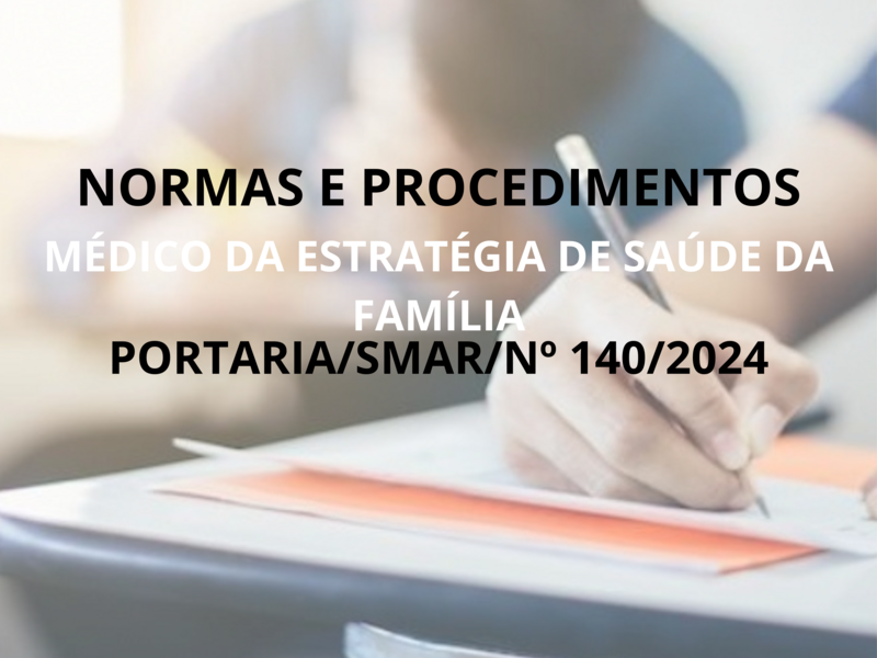 PORTARIA/SMAR/ Nº 140/2024