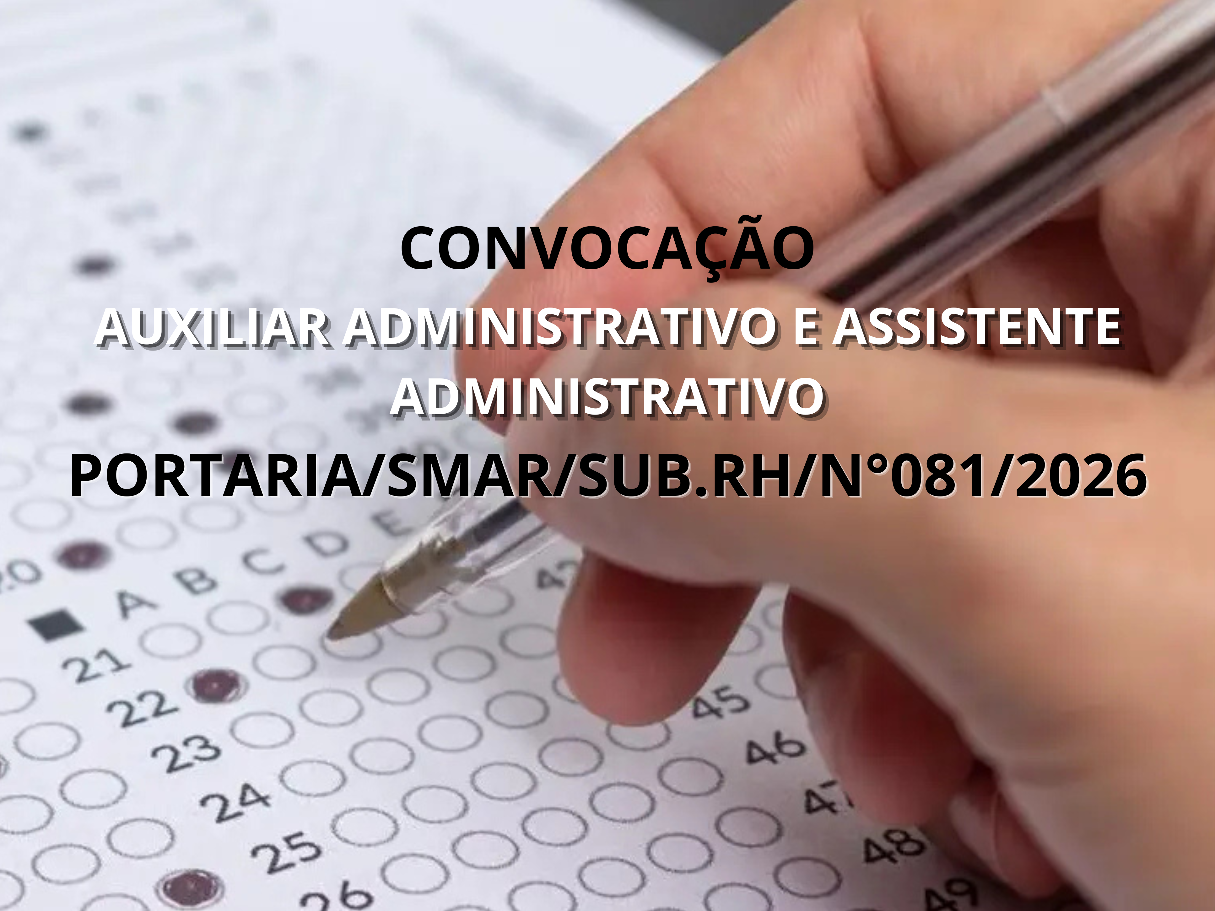 PORTARIA/SMAR/SUB.RH/N°081/2026