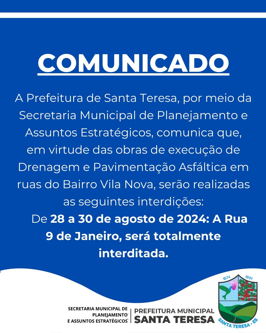 COMUNICADO