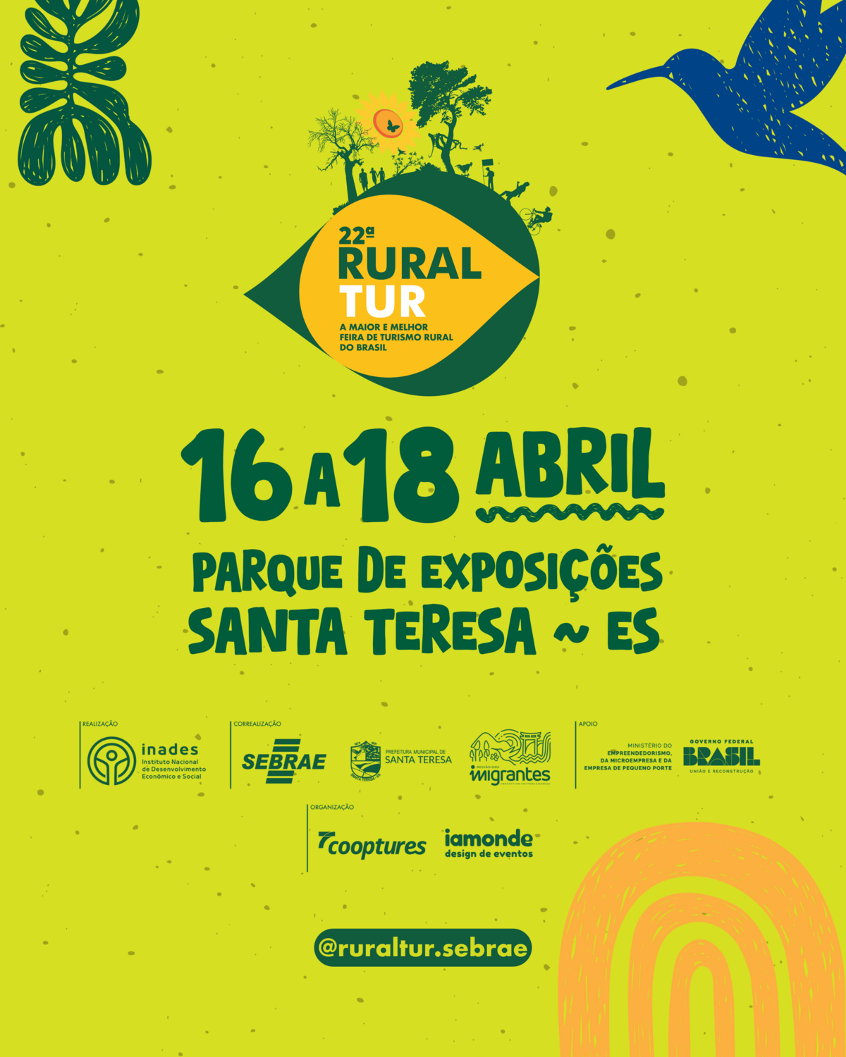 Santa Teresa sediará a 22ª edição da RuralTur