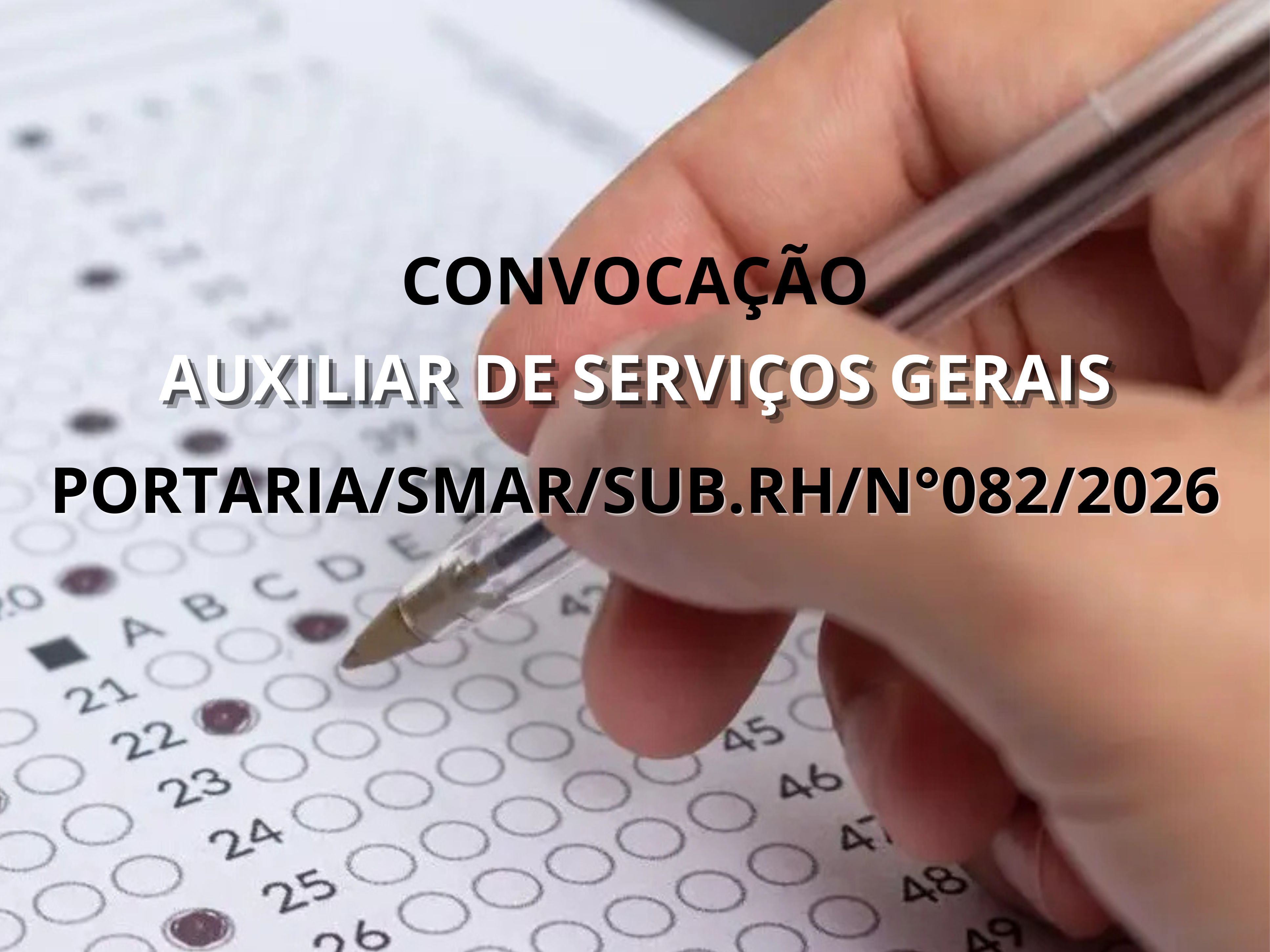 PORTARIA/SMAR/SUB.RH/N°082/2026