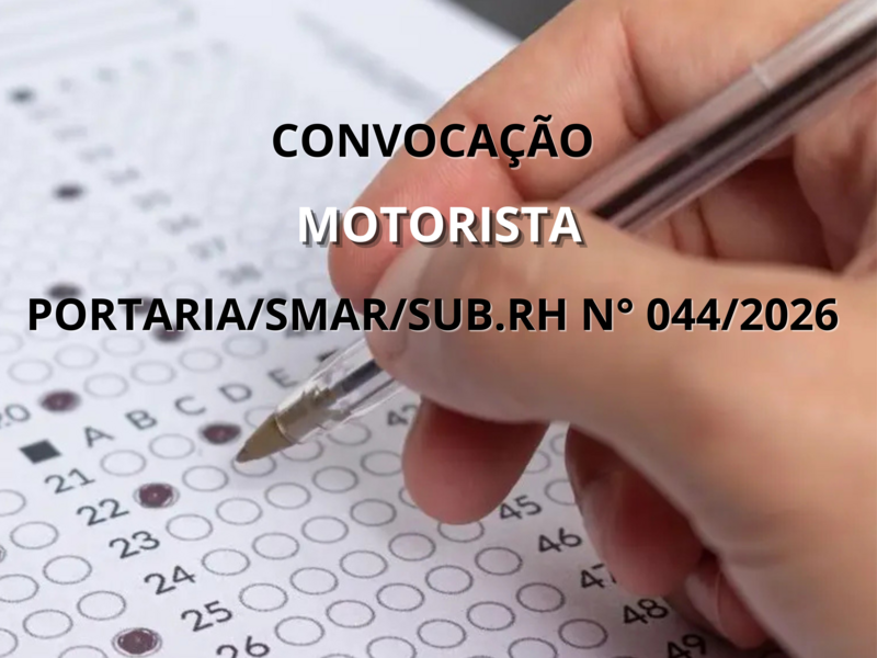 PORTARIA/SMAR/SUB.RH/N°044/2026