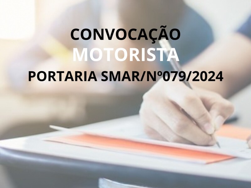 PORTARIA SMAR/SUB.RH/ Nº 079/2024
