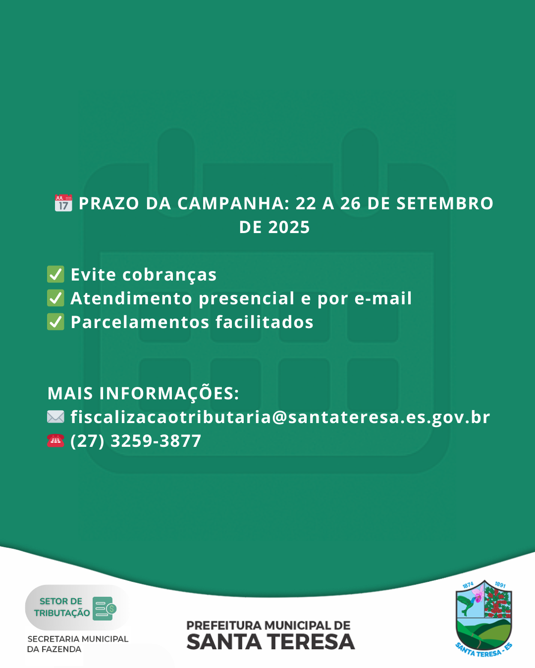 Campanha de Regularização Tributária