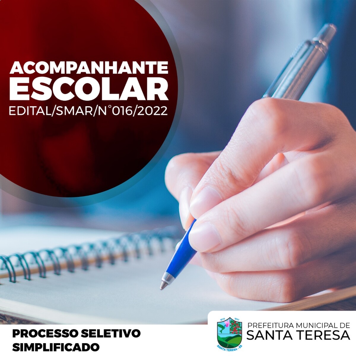 Processo Seletivo Simplificado para Acompanhante Escolar