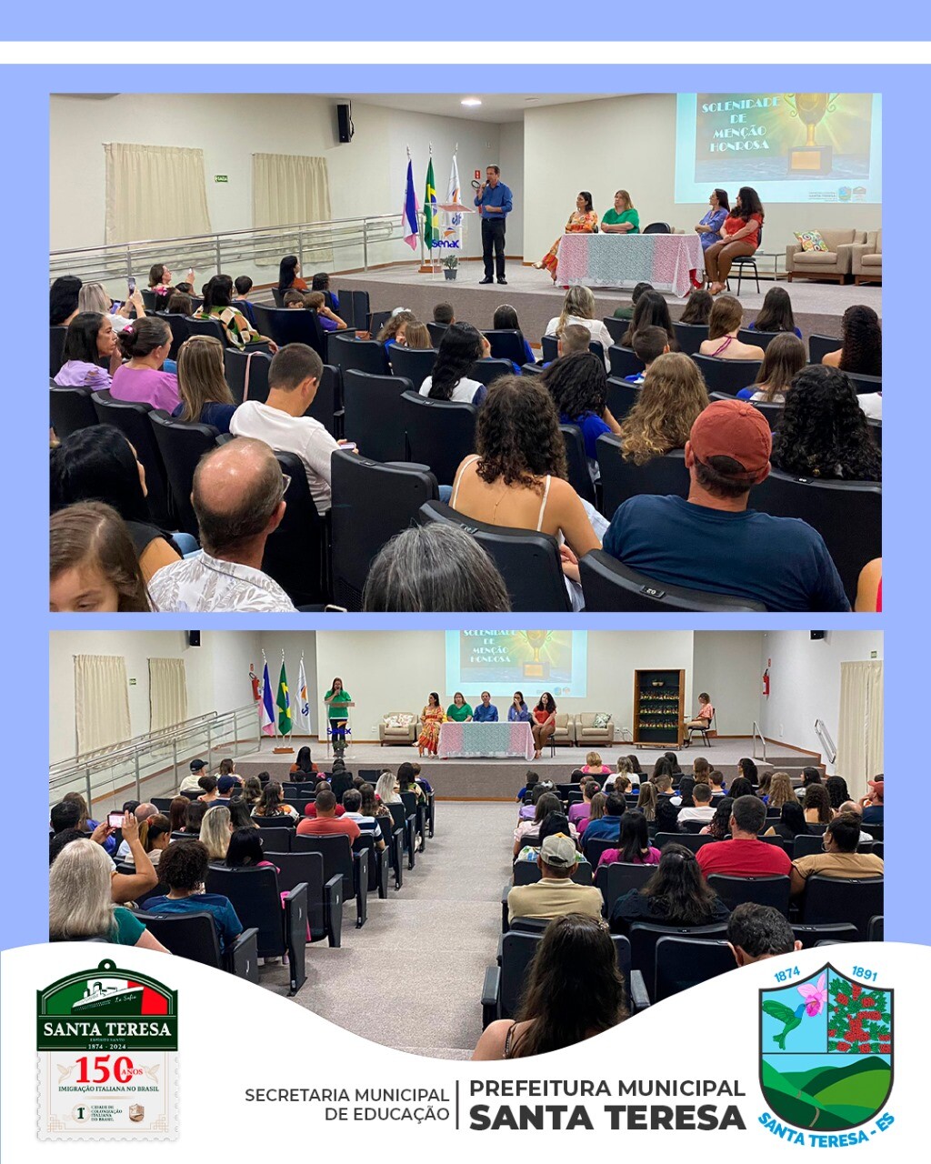 Prefeitura entrega premiação de menção honrosa aos alunos da rede Municipal