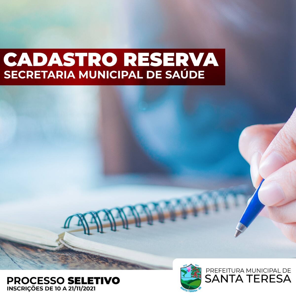 Processo Seletivo para cadastro reserva em vários cargos da saúde