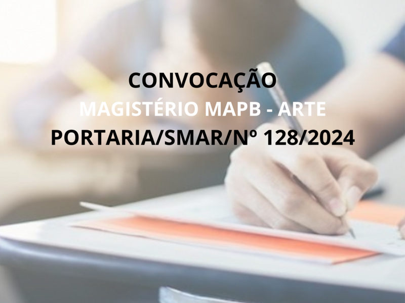 PORTARIA/SMAR/ Nº 128/2024