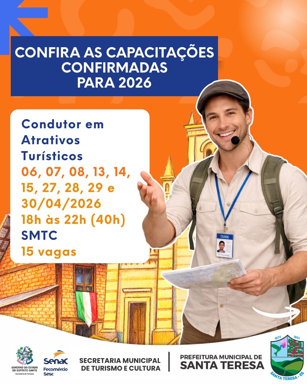 CONDUTOR EM  ATRATIVOS TURÍSTICOS