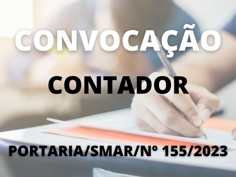 Convocação para o cargo de Contador
