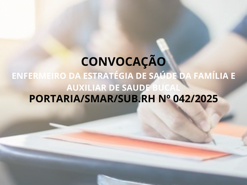PORTARIA/SMAR/SUB.RH Nº 42/2025