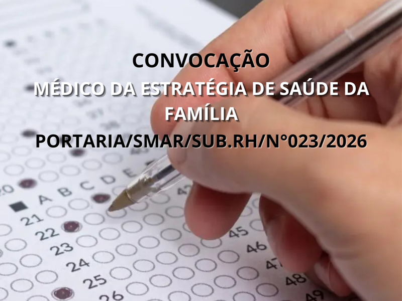 PORTARIA/SMAR/SUB.RH/N°023/2026
