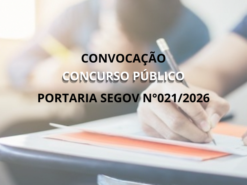 PORTARIA SEGOV Nº021/2026