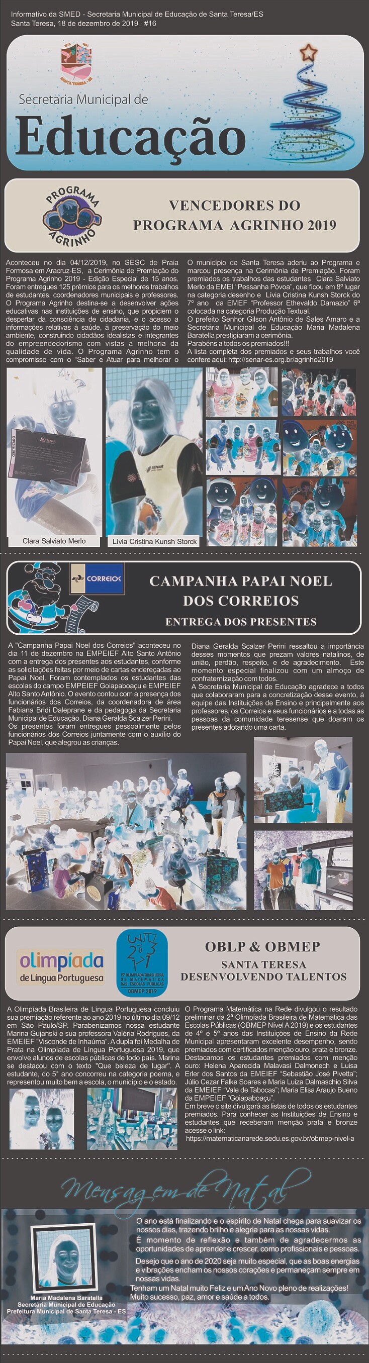 Informativo da SMED