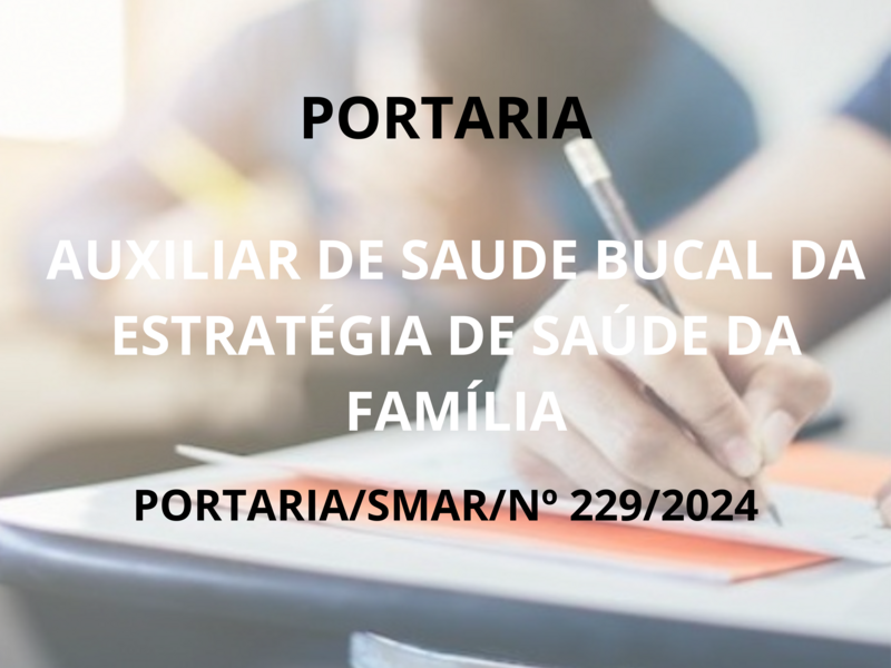 PORTARIA SMAR/SUB.RH/ Nº 229/2024