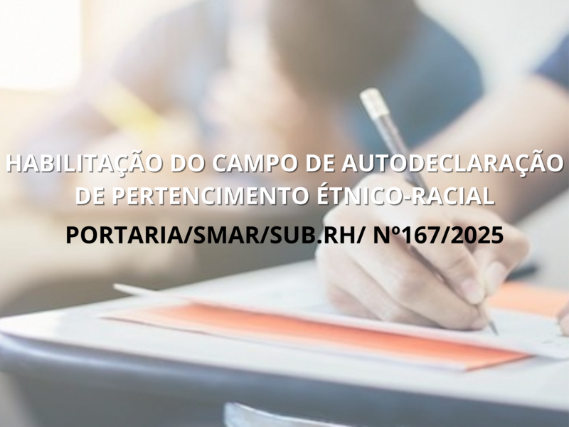 PORTARIA/SMAR/SUB.RH Nº 167/2025