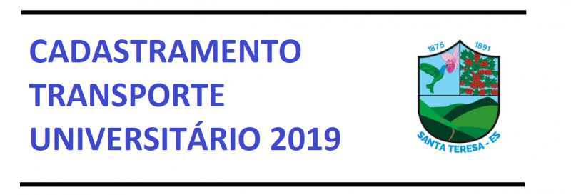 INSCRIÇÕES ONLINE DE 07 A 17 DE DEZEMBRO DE 2018