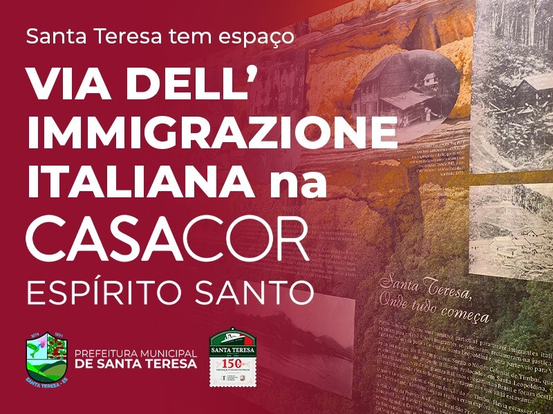 Santa Teresa tem espaço “VIA DELL’ IMIGRAZIONE ITALIANA” na CASACOR ES 2023