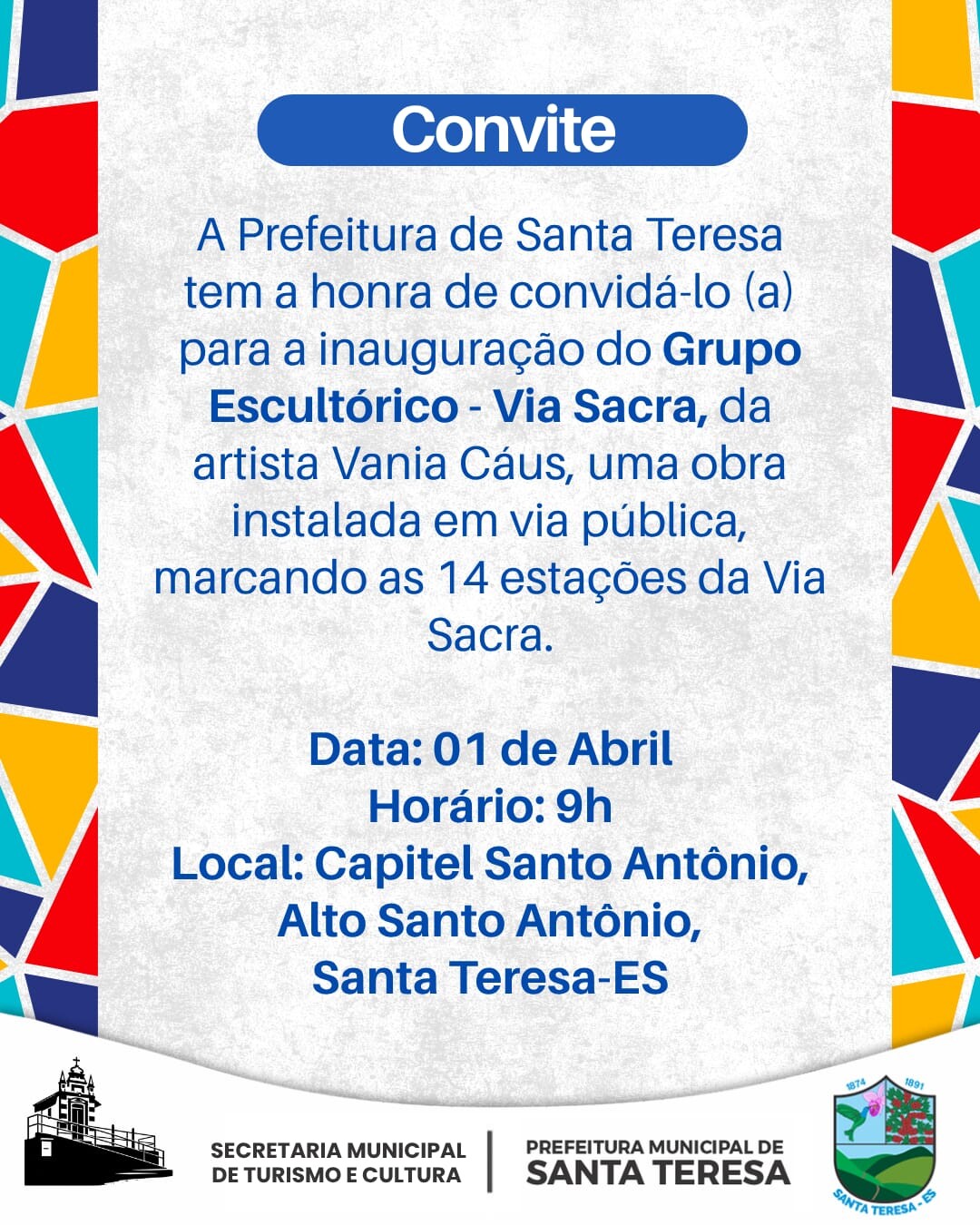 Esculturas da Via Sacra transformam Santa Teresa em percurso de arte e fé