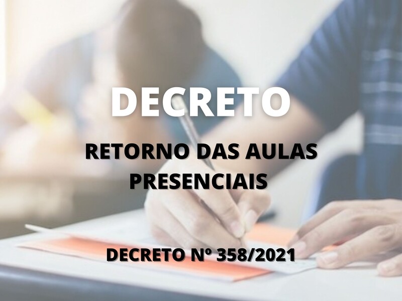 Retorno das aulas presenciais na rede pública municipal