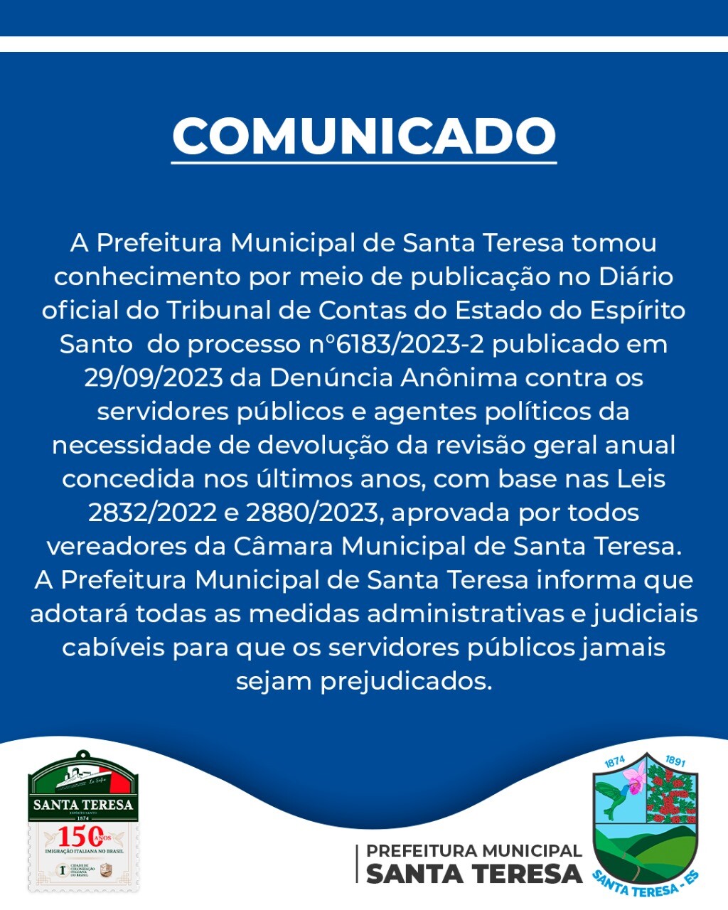 COMUNICADO 