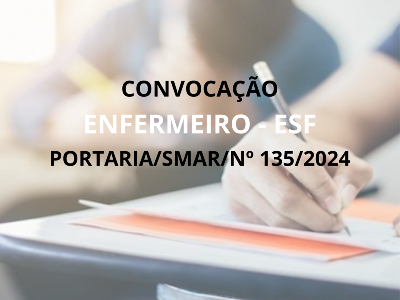 PORTARIA/SMAR/Nº 135/2024